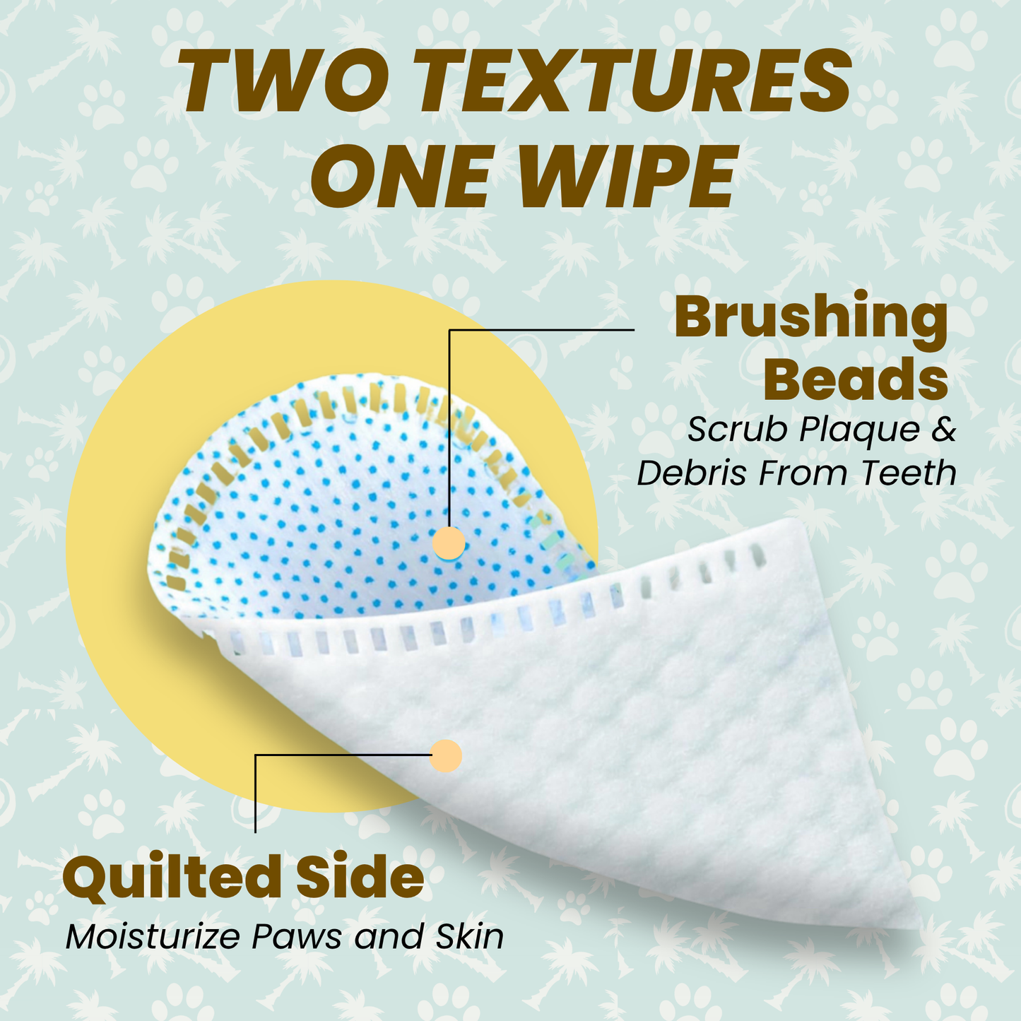 COCOPUP Wipes Double-Sided Finger Wipe