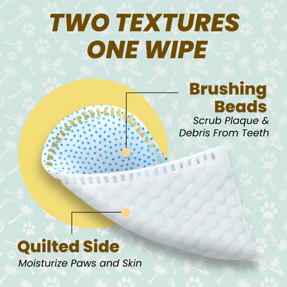 COCOPUP Wipes Double-Sided Finger Wipe